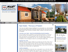 Tablet Screenshot of maatchalets.nl